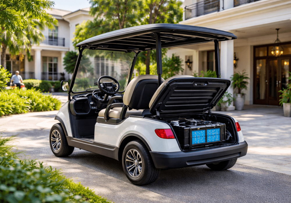quanto incide il costo della batteria in un golf cart elettrico