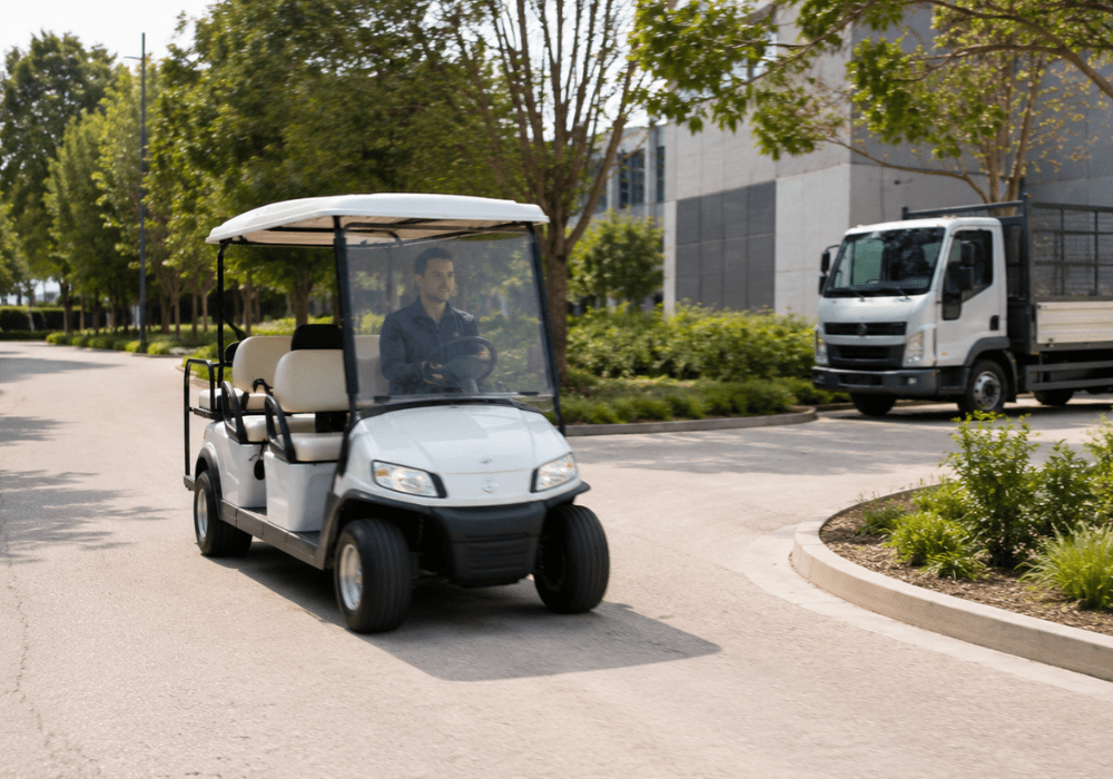 Quando un golf cart elettrico può sostituire mezzi più ingombranti negli spostamenti interni