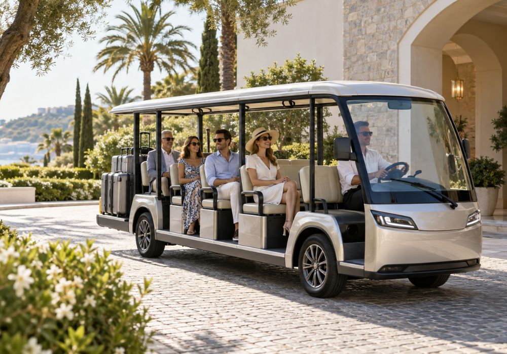 Shuttle elettrico per resort: quanti posti servono davvero?